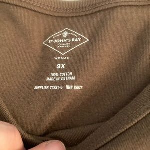 St. John’s Bay size 3x shirt